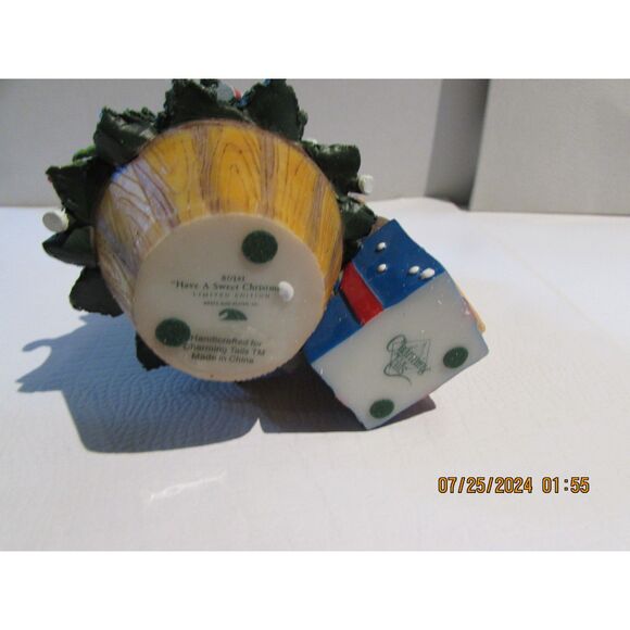 CHARMING TAILS HAVE A SWEET CHRISTMAS FITZ & FLOYD MOUSE CHRISTMAS TREE 87/141 - Picture 2 of 7